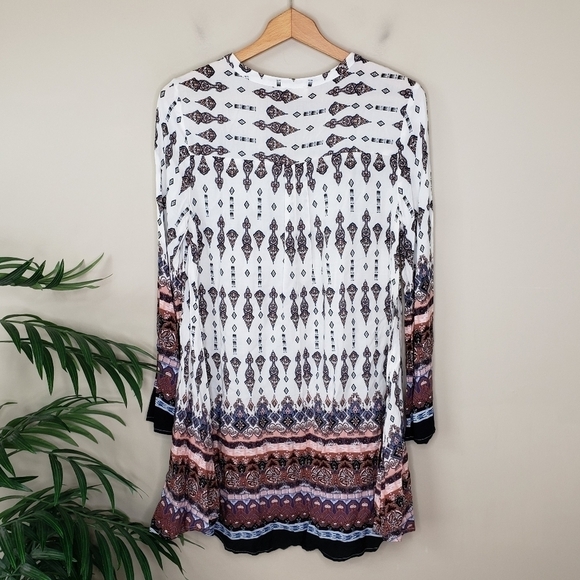 Altar'd State | Boho Long Sleeve Dress - Picture 5 of 7